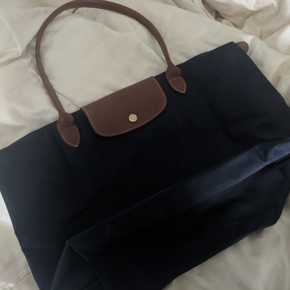 Longchamp Large Nylon Shoulder Tote